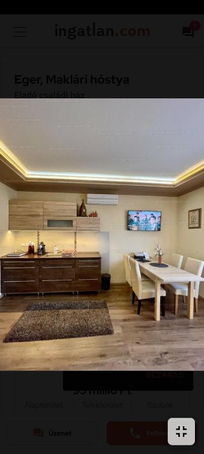 Paradise Apartmanhaz Eger Ngoại thất bức ảnh